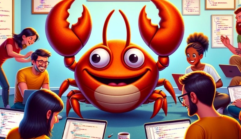 [DALL·E] Ferris, Rust study